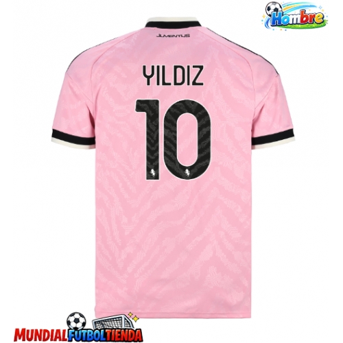 Camiseta Juventus Kenan Yildiz #10 Segunda Equipación Replica 2026-27 mangas cortas